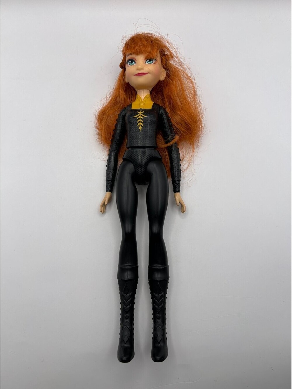 Hasbro Disney Frozen 2 Anna Doll E9023 Black Outfit 11in Red Hair Figure Toy